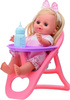 Baby doll Martynka drinks speaks Polish 24 sounds cradle feeding chair pee potty