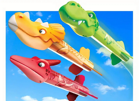 WYRZUTNIA KATAPULTA RAKIET PIANKOWYCH POMPKA PREZENT DLA 4 5 6 7 8 9 10 LATKA