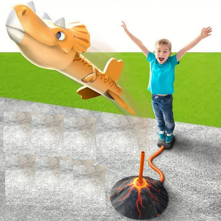 WYRZUTNIA KATAPULTA RAKIET PIANKOWYCH POMPKA PREZENT DLA 4 5 6 7 8 9 10 LATKA