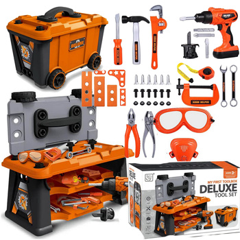 DIY Master Kit Workshop Tools Drill by Sferazabawek – Educational, Interactive, and Developmental Toy Safe for Kids