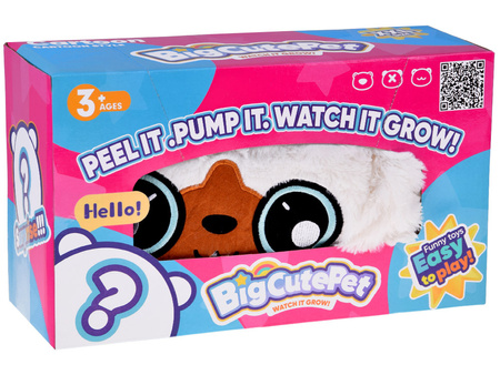 PLUSH BALL Mascot Inflatable KITTEN 50cm BIG CUTE PET Pump XXL Toy Gift 3+