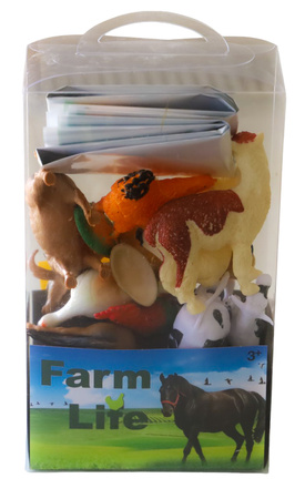 Farm Animals Household Figures Large Farm Set Anima Box
