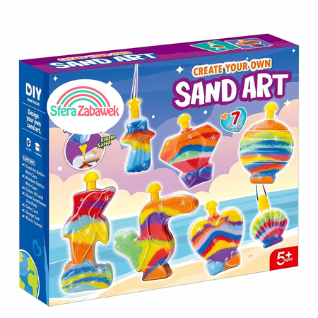 CREATIVE SAND ART KIT MAGIC SAND GLOWING DIY Sand Ornaments for Kids