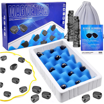 Sferazabawek Magnetic Strategy Game – Stones | Educational and Interactive Developing Toy for Kids