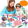 Zestaw Kreatywny XXXL Plastyczny dla Dzieci na Prezent Duży DIY do Rękodzieła