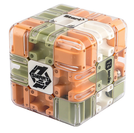 3D Labyrinth Logic Cube Maze BALL Skill Game Educational Brain Teaser Toy Gift