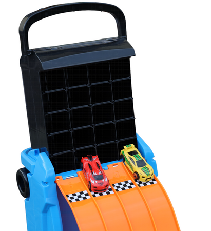 3-in-1 Racing Case & Track Set by sferazabawek - Your Mobile Racing Hub!