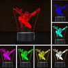 Lampka Nocna 3D LED SPIDER-MAN Prezent dla Dziecka Lampa z Pilotem RGB USB