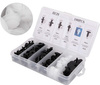 Set of universal clips pins car upholstery clips 100pcs trunk