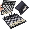 Chess Magnetic board game in educational box with magnets TRAVEL 