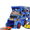 BIG TRUCK CARRIER TOY + 6 DIE-CAST CARS LAUNCHER TRANSPORTER GIFT SET