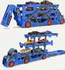 BIG TRUCK CARRIER TOY + 6 DIE-CAST CARS LAUNCHER TRANSPORTER GIFT SET