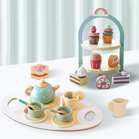 Wooden Tea Set "Sweet Party"