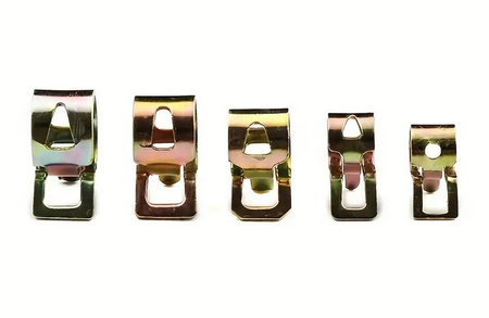 Opaski zaciskowe metalowe obejmy sprężynowe zestw do przewodów węży 75 szt