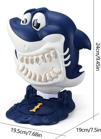 Gra rekin u dentysty Wyrwij Chory Ząb Rekina, Shark Spray Water gra rodzinna zręcznościowa
