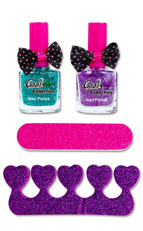 Kreda do włosów + lakier do paznokci zestaw kreatywne makeup