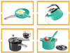 Set of pots and accessories for children's kitchen play pots for kids