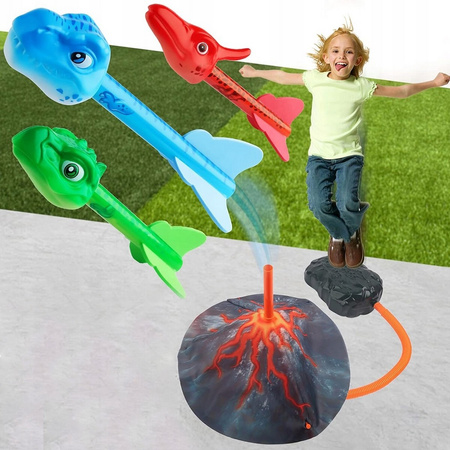 WYRZUTNIA KATAPULTA RAKIET PIANKOWYCH POMPKA PREZENT DLA 4 5 6 7 8 9 10 LATKA