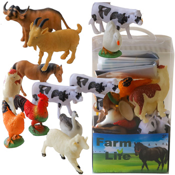 Farm Animals Household Figures Large Farm Set Anima Box