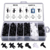 Set of universal clips pins car upholstery clips 100pcs trunk