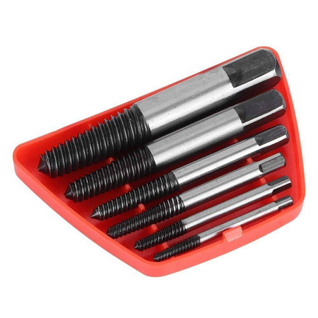 Wykretaki do zerwanych śrub naprawy gwintów urwanych nasadek Szpilek 6szt