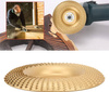 2x Grinding disc for wood grinding HIGH +Flat for carving