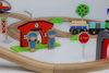 Sferazabawek Wooden Battery-Powered Train Set – Interactive & Safe Educational Toy for Kids