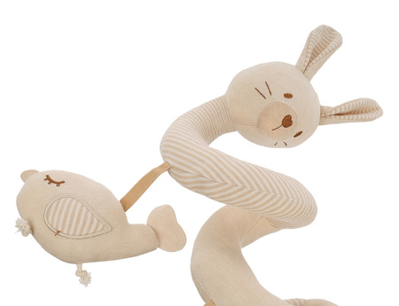 ZAWIESZKA Spirala do wózka łóżeczka grzechotki sprężyna zawieszki niemowlaka