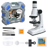Microscope for Kids Science Kit 1200x LED + Accessories Carrying Case Educational STEM Toy Gift 8+